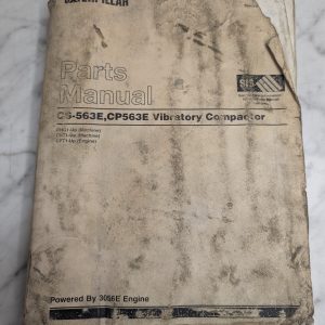 Caterpillar Cat Service Parts List Catalog Manual Cs-563E Cp563E Compactor