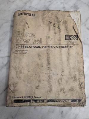 Caterpillar Cat Service Parts List Catalog Manual Cs-563E Cp563E Compactor