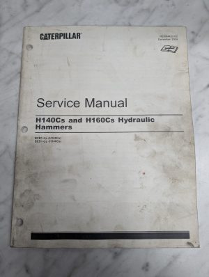 Caterpillar Cat Service Repair Manual H140Cs H160Cs Hydraulic Hammers 2004