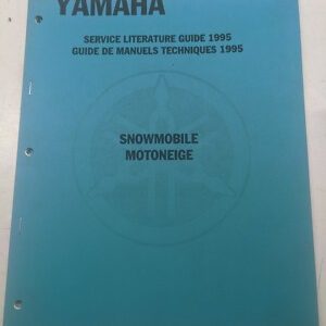 Yamaha Service Literature Guide 1995 French English Snowmobile Motoneige