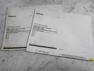 Caterpillar 246C-287C Skid Loader Electrical Schematics Diagram Service Manual