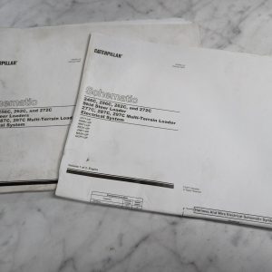 Caterpillar 246C-287C Skid Loader Electrical Schematics Diagram Service Manual