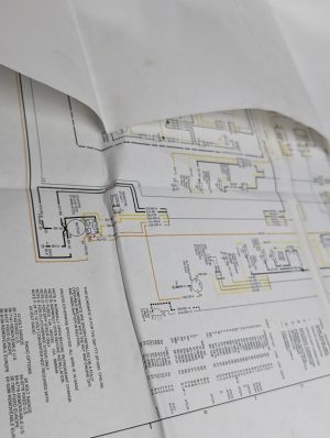 Caterpillar D6H Ttt 6T-3295 Electrical Schematics Diagram Service Manual