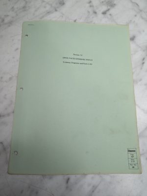 Daiwa Repair Service Parts List Catalog Manual Book Fishing Open Faced Reel 1977