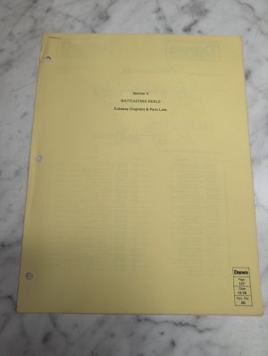 Daiwa Repair Service Parts List Catalog Manual Book Fishing Baitcaster Reel 1977