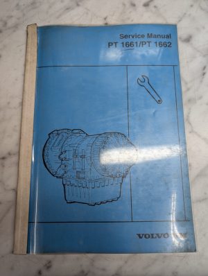 Volvo Bm Service Repair Overhaul Manual Pt 1661 1662 Transmission Hauler Truck