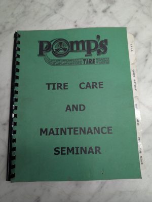 Pomp'S Tire Care And Maintenance Seminar Literature