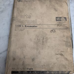Caterpillar Cat Service Parts List Book Catalog Manual 330C L Excavator 2002