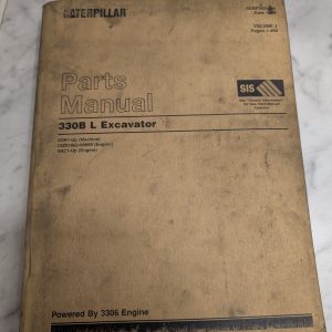 Caterpillar ~Vol 1~ Service Parts List Book Catalog Manual 330B L Excavator 1999