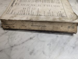 Caterpillar Cat Service Parts List Book Catalog Manual D7H Lgp Track Tractor