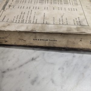 Caterpillar Cat Service Parts List Book Catalog Manual D7H Lgp Track Tractor