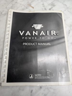 Vanair Operator Manual Service Parts List 60 85 Ud Sullair Powertech 2007