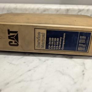 Caterpillar Cat Service Repair Overhaul Manual Cp-563D Cs-573D Cs-583D Compactor