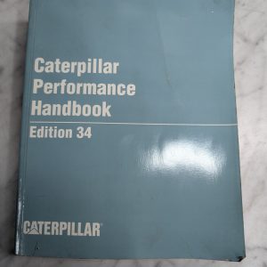 Caterpillar Cat Performance Handbook Edition 34 Manual Guide Sebd0344 2003