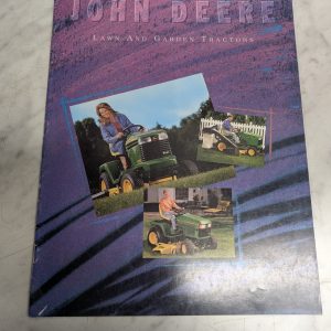 John Deere Jd Lawn & Garden Tractor Series Sales Brochure 1994 Literature