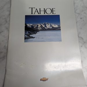 1995 Chevy Chevrolet Tahoe Sales Brochure Literature Like A Rock