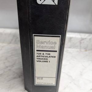 Caterpillar Cat Service Manual 725 730 Articulated Trucks Renr3480 Volume I