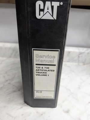 Caterpillar Cat Service Manual 725 730 Articulated Trucks Renr3480 Volume I
