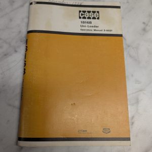 Case Operator'S/Service/Maintenance Manual 1816B Uni-Loader 9-6021