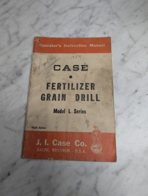 Case Operator'S/Service/Maintenance Manual Grain Drill Model L Series 5Th