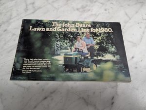 John Deere Jd Sales Brochure Lawn And Graden Line For 1980
