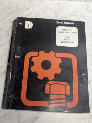 Dresser Service Parts Catalog Manual Model 530C Rubber Tired Loader Pm530C 1989