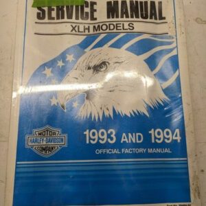 Harley Davidson Xlh Models Motorcycle Hd Service Manual 1993-1994 99484-94