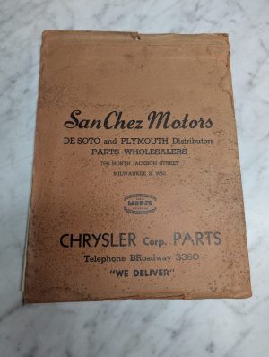 Sanchez Motors De Soto & Plymouth Distributors Parts Wholesalers Fitment