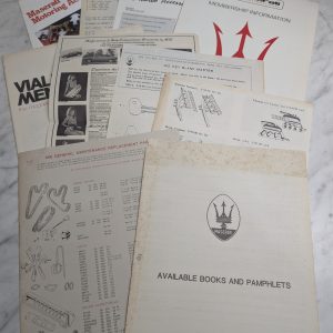 Maserati Sales Brochures Literature Catalog Accessories Price List