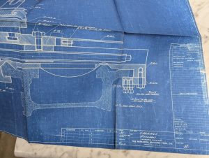 Monarch Machine Tool Lathe Carriage Assembly Print Drawing Diagram Parts List