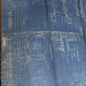 Monarch Machine 16 Speed Headstock N-Nn Assembly Drawing Print Lathe Part #