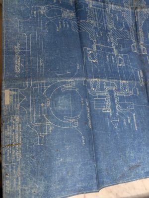 Monarch Machine 16 Speed Headstock N-Nn Assembly Drawing Print Lathe Part #