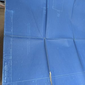 Monarch Machine Tool Single Cyl Air Tracer Assembly Drawing Print #1881 (2 Of 2)