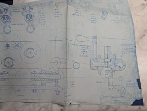 Monarch Machine Apron Assembly Print Drawing Lathe Parts Numbers