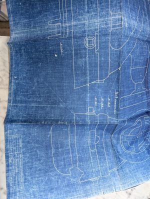 Monarch Machine Tailstock Construction Assembly Print Drawing Lathe Parts #S