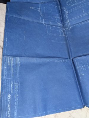 Cincinnati Milling Drawing Ab53M919024 General Assembly 4/36 Plain Tracer