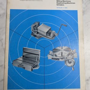 Bridgeport Attachment Accessories For Duplicating Milling Machines Sales Catalog