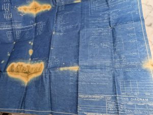 Cincinnati Mach Tool Drawing 10” Grinder Wiring Diagram Print Electrical