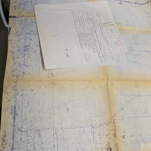 Layout Print Diagram Broching Press Machine Sp-1560 ~ Incomplete