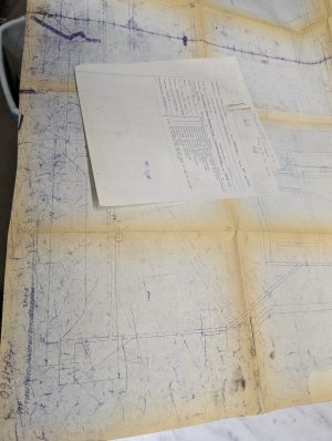 Layout Print Diagram Broching Press Machine Sp-1560 ~ Incomplete