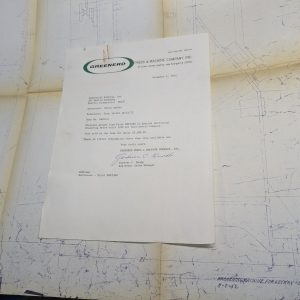 Layout Print Diagram Broching Press Machine Sp-1560 ~ Incomplete Greenerd