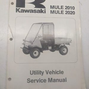 Kawasaki Mule 2010 2020 Service Repair Manual Utv Utility Vehicle Kaf540D 4X4