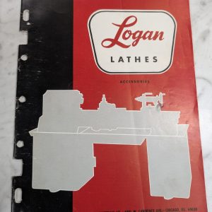 Logan Lathes Accessories Brochure Catalog Literature Features Information