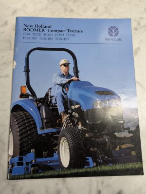 New Holland Boomer Compact Tractor Tc 18 21 234 29 33 35 40 45 D Literature