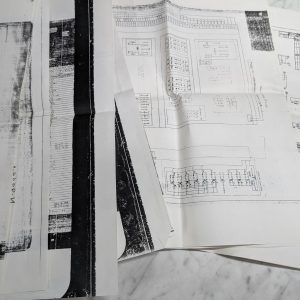 Norton Angle Head 24X96 39-148 Electrical Schematic Lot Drawing Prints Diagrams