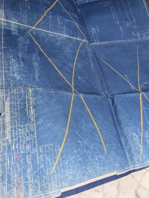 Cincinnati Milling Machine Details Drawing Print Ba-48M-582620 4/36 Plain Tracer