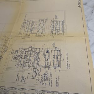 Landis Tool Hydraulic Circuit Diagram Print B39285 14 Ch Universal Grinding Mac