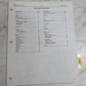 Cub Cadet Illustrated Parts List Manual 3186 3000 Series Tractor Section A5