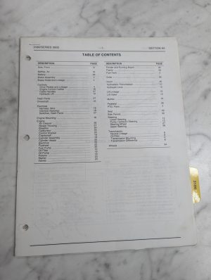 Cub Cadet Illustrated Parts List Manual 3186 3000 Series Tractor Section A5