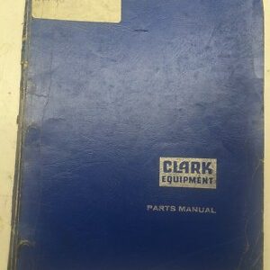 Clark Nsp40 Fork Truck Lift Parts Manual Book List 1973 Orderpicker Electric